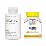 Olaplex no 3 + 21st Century biotiin 10 000mcg 120tbl