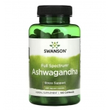 Swanson Ashwagandha Full Spectrum 450mg 100 kapslit