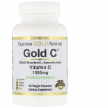 California Gold Nutrition C vitamiin 1000mg 60/240 vegankapslit
