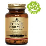 Solgar folaat 1000mcg 60 tbl