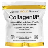 California Gold Nutrition hüdrolüüsitud kollageenipeptiidid hüaluroonhappe ja C vitamiiniga 206g/464g
