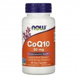 NOW Foods koensüüm Q10 30mg, 60 kapslit