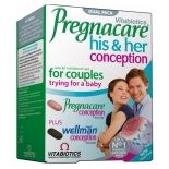 Pregnacare His & Her vitamiinid 60tbl